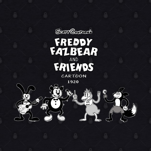 Freddy Fazbear and Friends by Bat13SJx